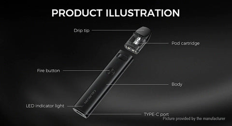 Uwell Caliburn pod Orignal kit 15W Pod System