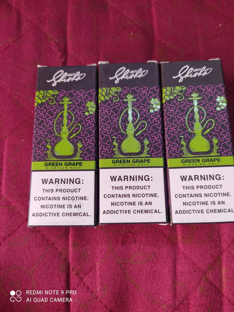 Nasty Juice SHISHA SERIES 30ML 35 MG SALT ORIGNAL INDIA