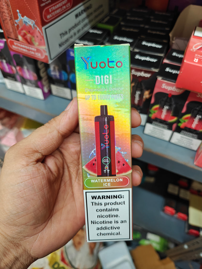 YUOTO DIGI 15000 PUFFS 50MG |DISPOSABLE VAPE | INDIA