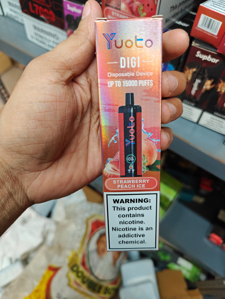 YUOTO DIGI 15000 PUFFS 50MG |DISPOSABLE VAPE | INDIA