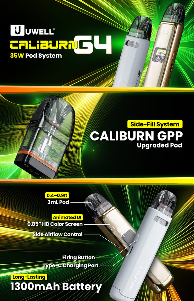 Uwell Caliburn G4 Pod system Kit | Best Price
