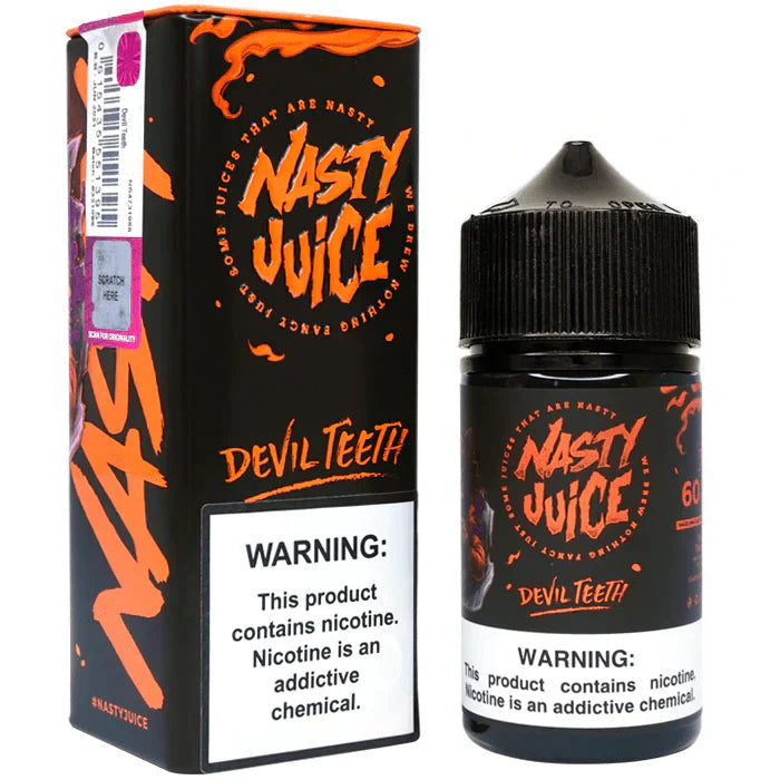 Devil Teeth - Nasty Juice | 60ML Vape Juice | 3MG
